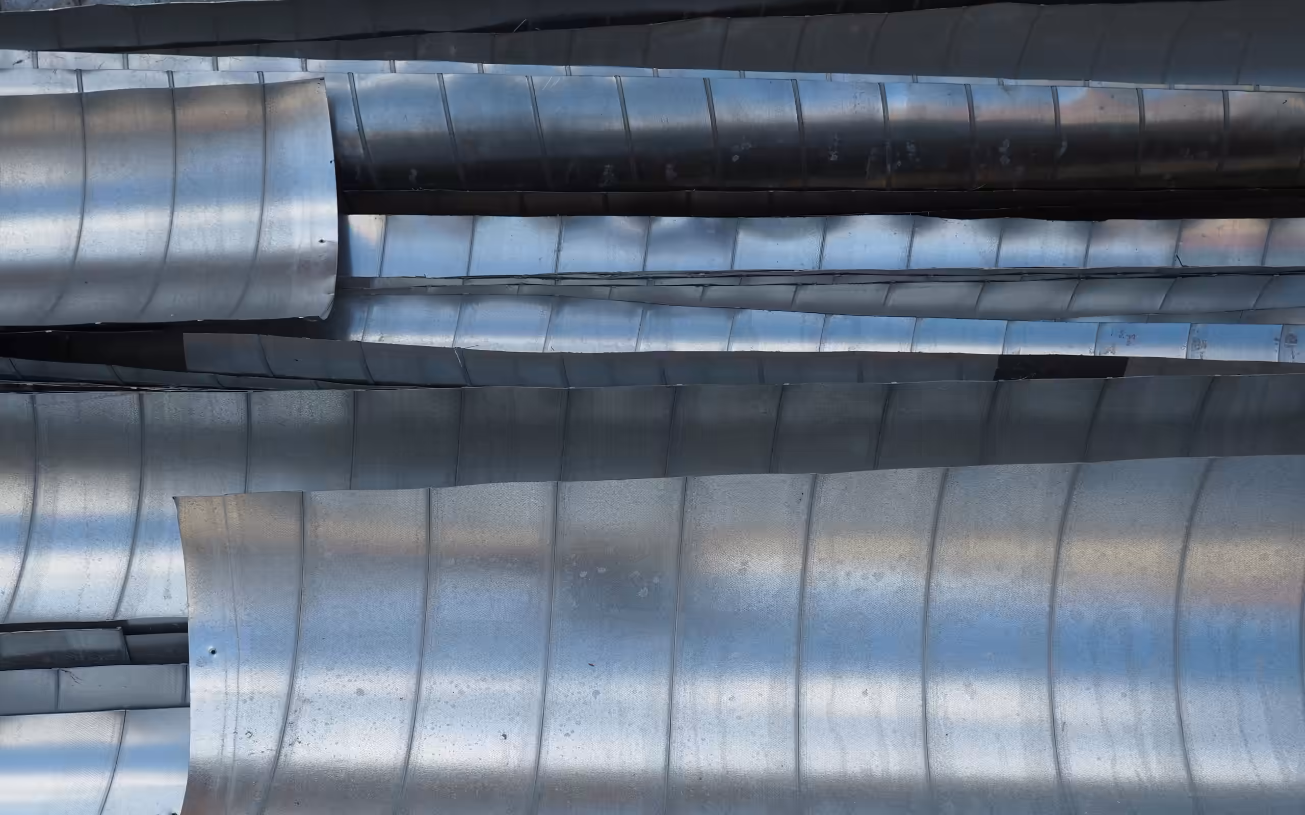 Gamle ventilationsrør